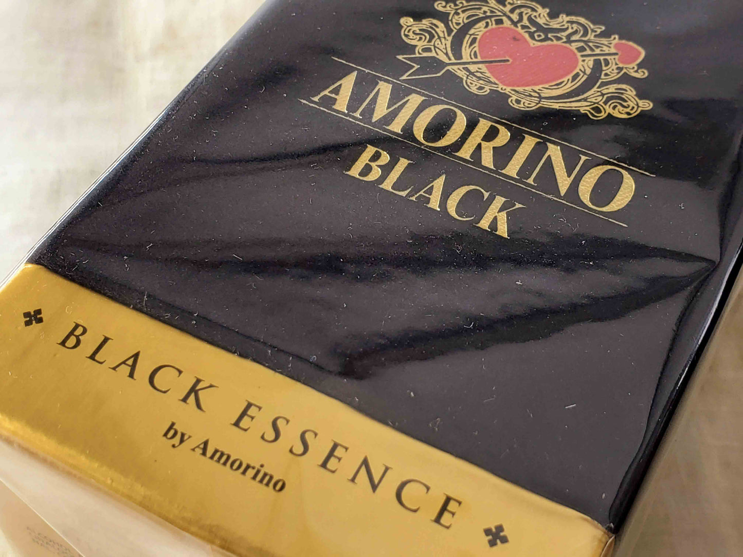 Amorino Black - Essence Paris Gallery EDT Spray 100 ml 3.4 oz, Vintage, Rare, Sealed