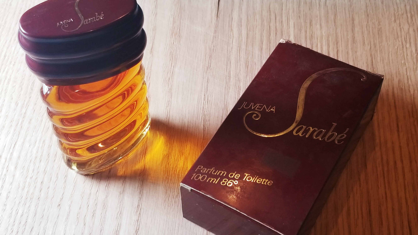 Sarabe Juvena for women Parfum de Toilette Splash 100 ml 3.4 oz Or 50 ml 1.7 oz, Vintage, Rare