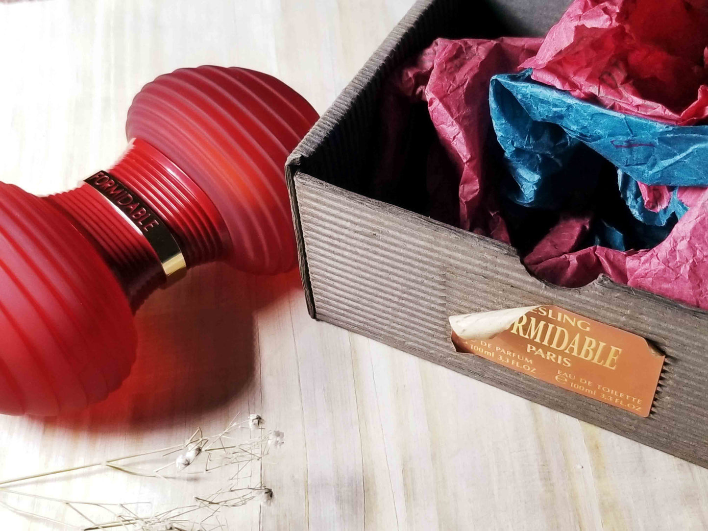 Formidable Kesling for women EDP Spray 100 ml 3.4 oz + EDT Spray 100 ml 3.4 oz Or 50 ml 1.7 oz + EDT Spray 50 ml 1,7 oz, Vintage, Rare