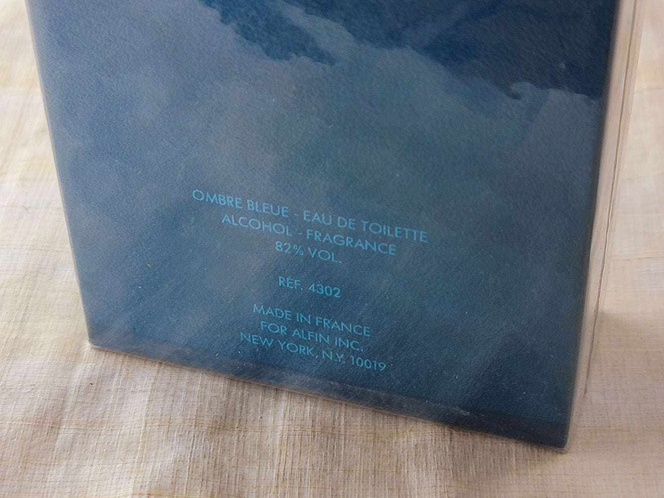 Ombre Bleue Jean Charles EDT Spray 100 ml 3.4 oz OR 50 ml 1.7 oz, Vintage, Rare, Sealed
