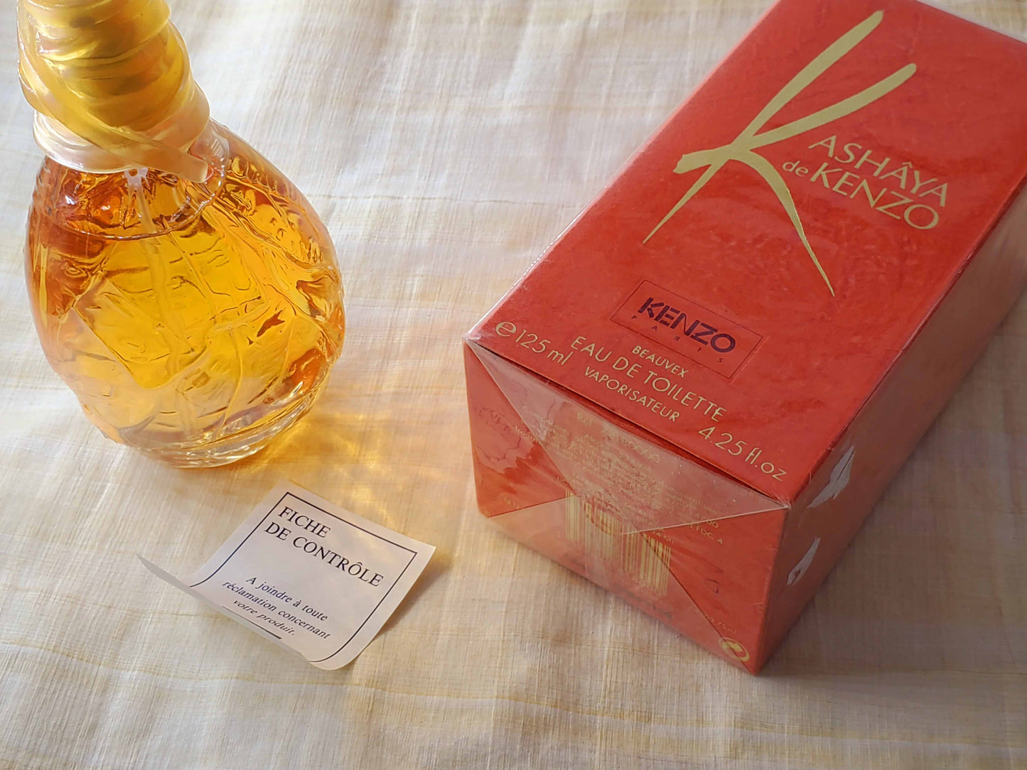 Kashaya Kenzo for women EDT Spray 125 ml 4.2 oz, Vintage, Rare, Sealed