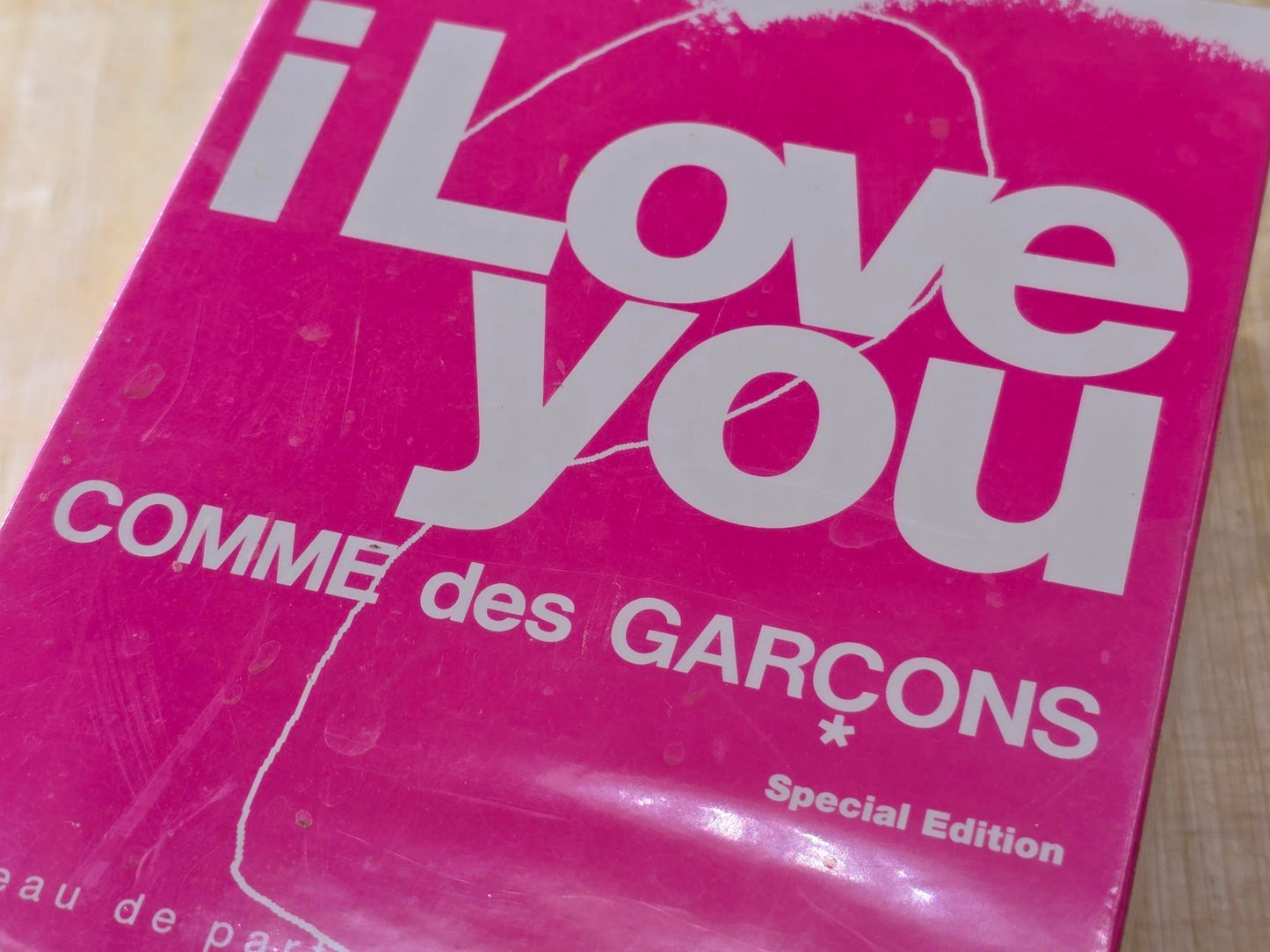 I Love You Special Edition Comme des Garcons EDP Spray 15 ml 0.5 oz, Rare, Vintage, Sealed
