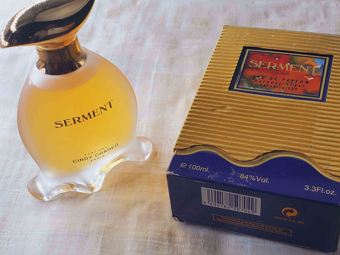 Serment Cindy Chahed 1995 for women EDP Spray 100 ml 3.4 oz, Vintage, Rare