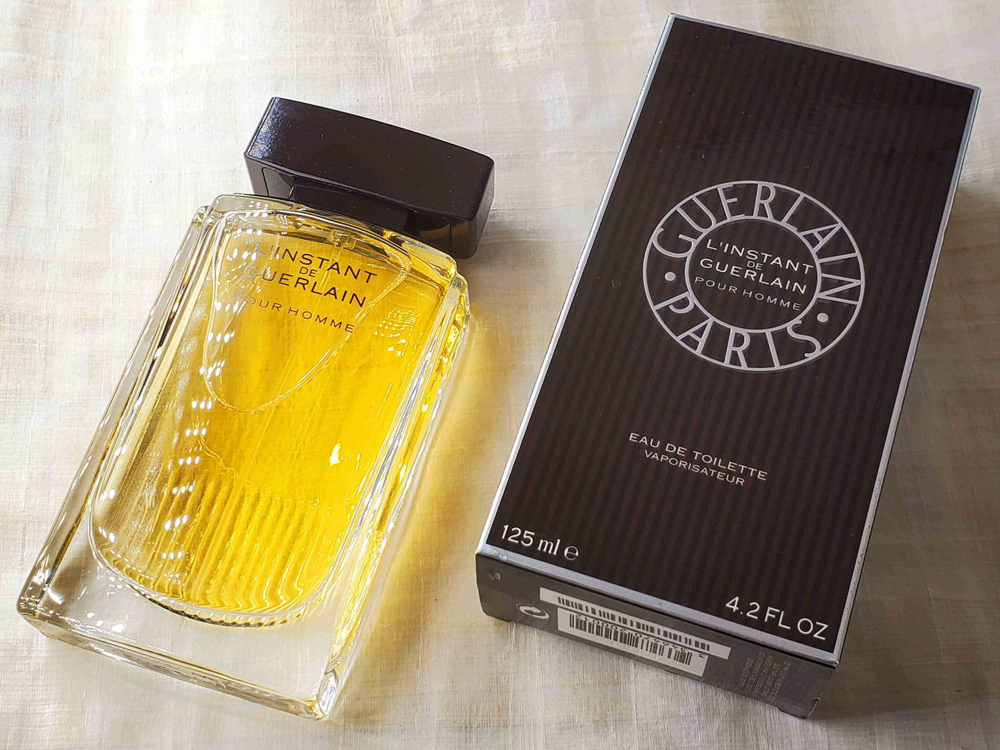 L'Instant de Guerlain pour Homme for men EDT Spray 125 ml 4.2 oz NIB Or Tester, Rare, Vintage