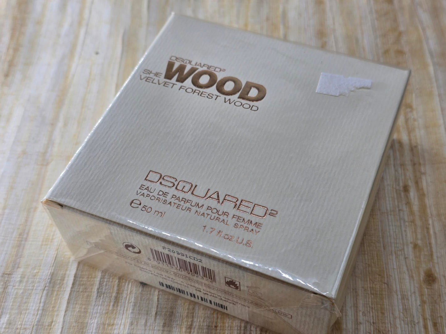 She Wood Velvet Forest Wood DSQUARED² for women EDP Spray 50 ml 1.7 oz, Vintage, Rare, Sealed