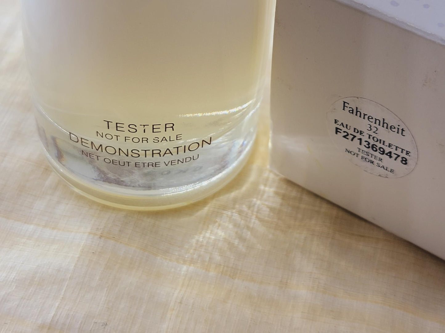 Fahrenheit 32 Christian Dior for men EDT Spray 100 ml 3.4 oz OR 50 ml 1.7 oz, Rare, Vintage, Sealed