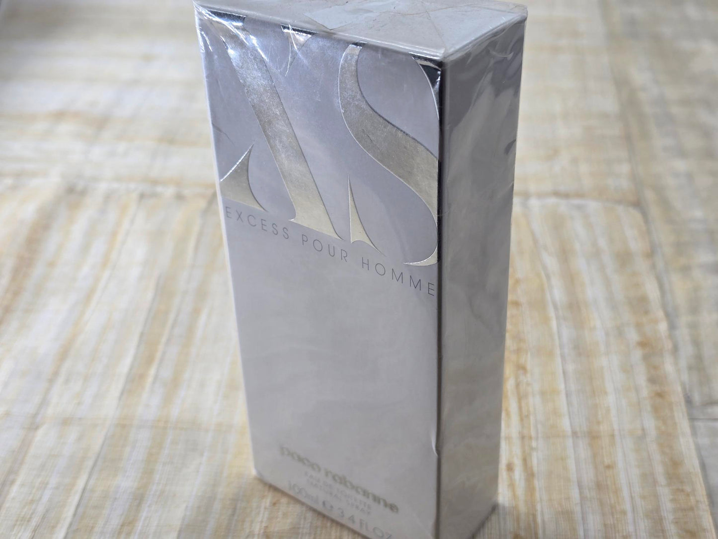 XS Rabanne for men EDT Spray 100 ml 3.4 oz, Vintage, Rare, Sealed