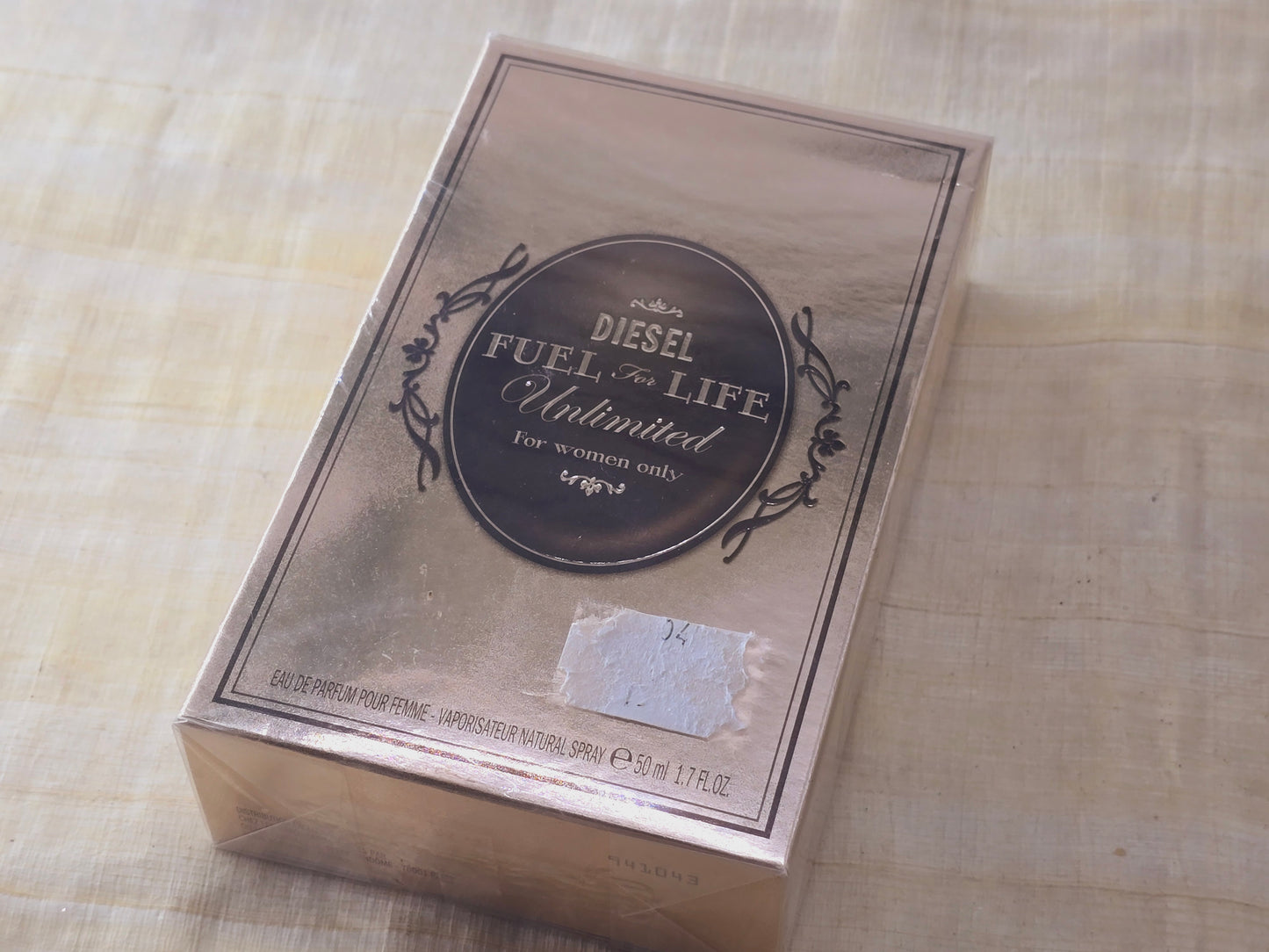 Diesel Fuel for Life Unlimited Diesel for women EDP Spray 50 ml 1.7 oz, Vintage, Rare, Sealed