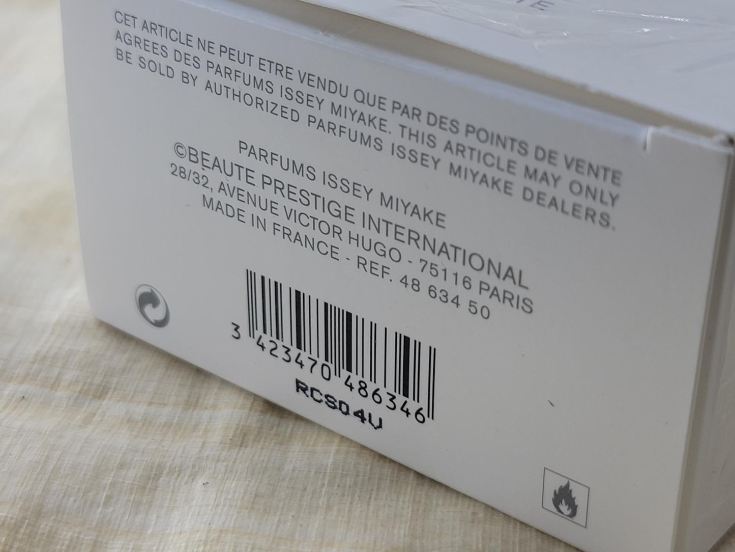 L'eau d'Issey Eau D'Ete Summer 2009 for Men Issey Miyake EDT Spray 125 ml 4.2 oz, Vintage, Rare