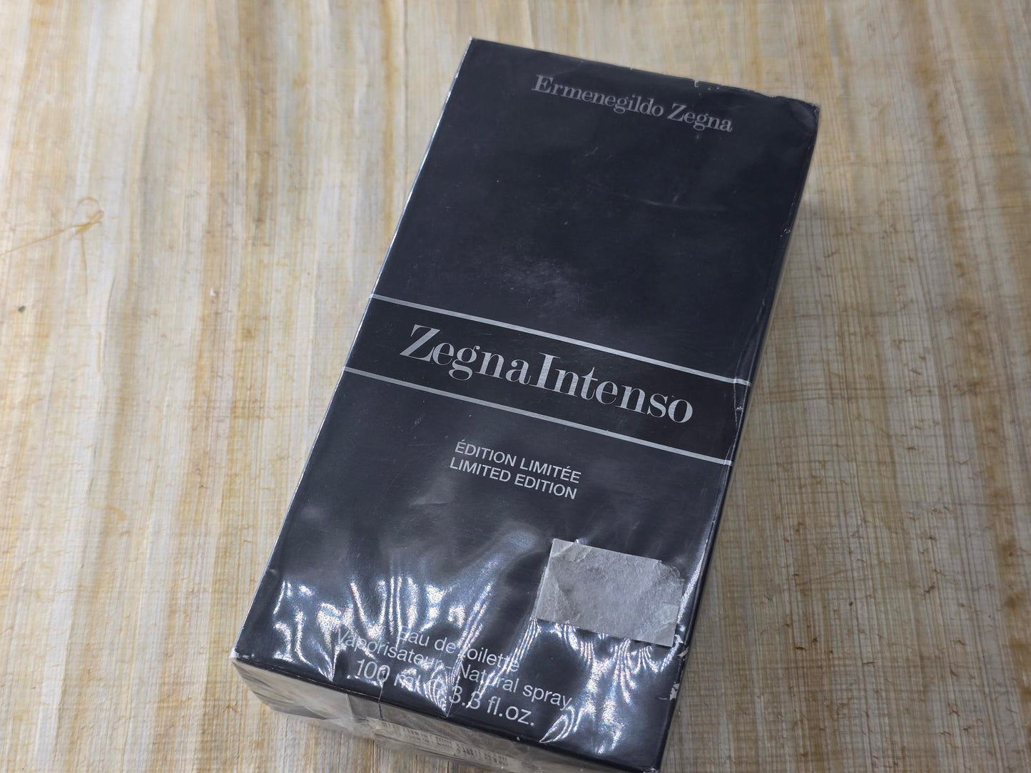 Zegna Intenso Limited Edition Ermenegildo Zegna for men EDT Spray 100 ml 3.4 oz, Vintage, Rare, Sealed