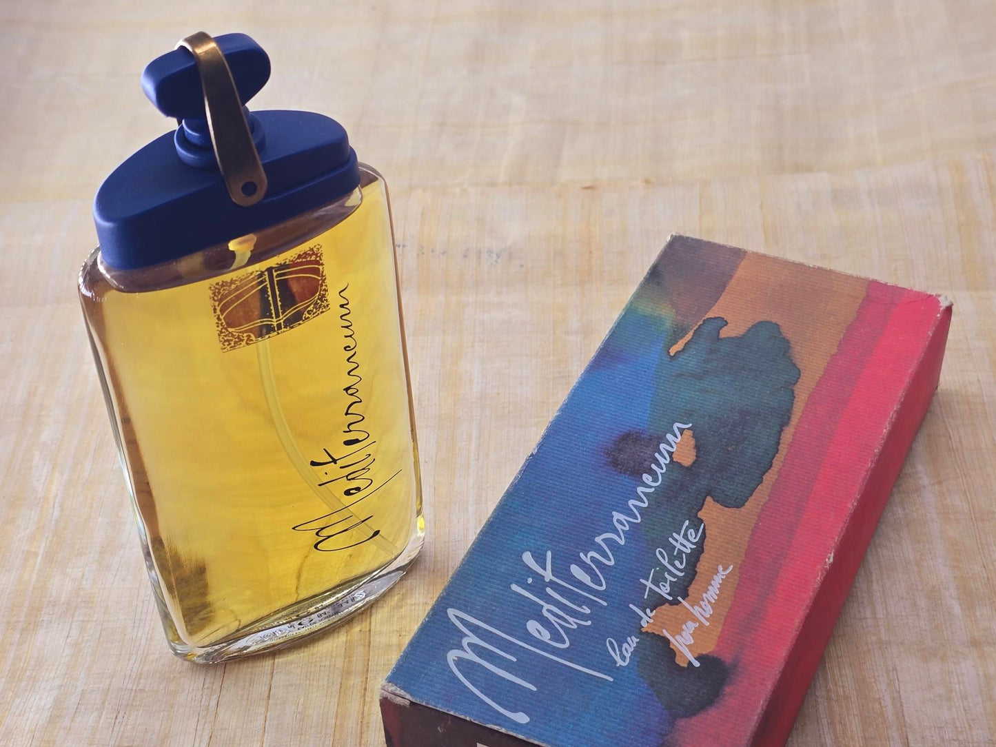 Mediterraneum Proteo Profumi for Men EDT Spray 100 ml 3.4 OR 50 ml 1.7 oz, Vintage, Rare