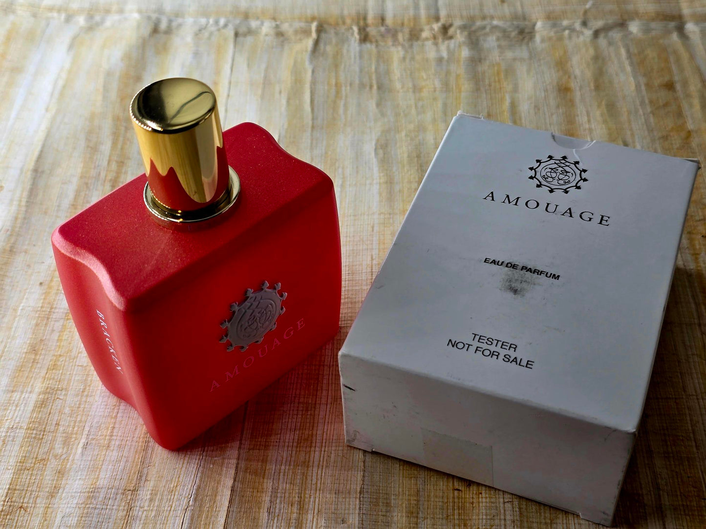 Bracken Woman Amouage EDP Spray 100 ml 3.4 oz – Rare, Vintage Oman, Original Bottle Tester