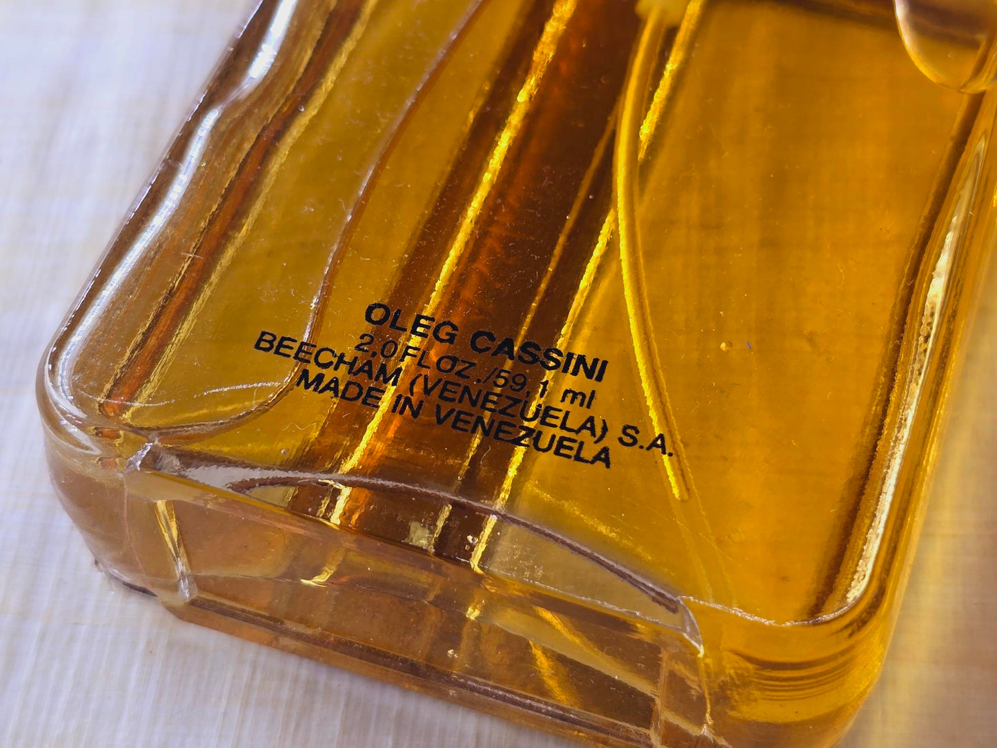 Oleg Cassini Jovan for women EDT Spray 60 ml 2  oz, Vintage, Rare, As Pics