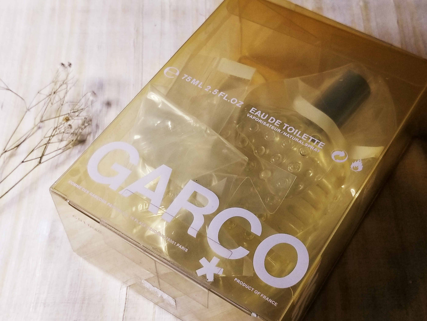 Comme des Garcons 3 for Unisex EDT Spray 75 ml 2.5 oz, Rare, Vintage, Sealed