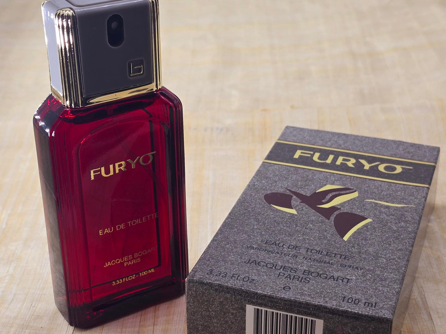 Furyo Jacques Bogart for men EDT Spray 100 ml 3.4 oz, Vintage, Rare