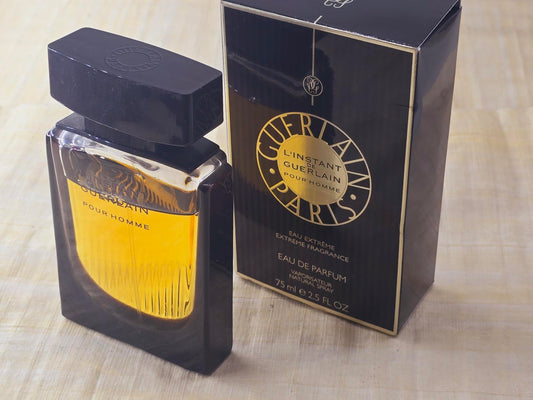 L'Instant de Guerlain Pour Homme Eau Extreme 2009 EDP 75 ml 2.5 oz, Vintage, Rare, As Pics