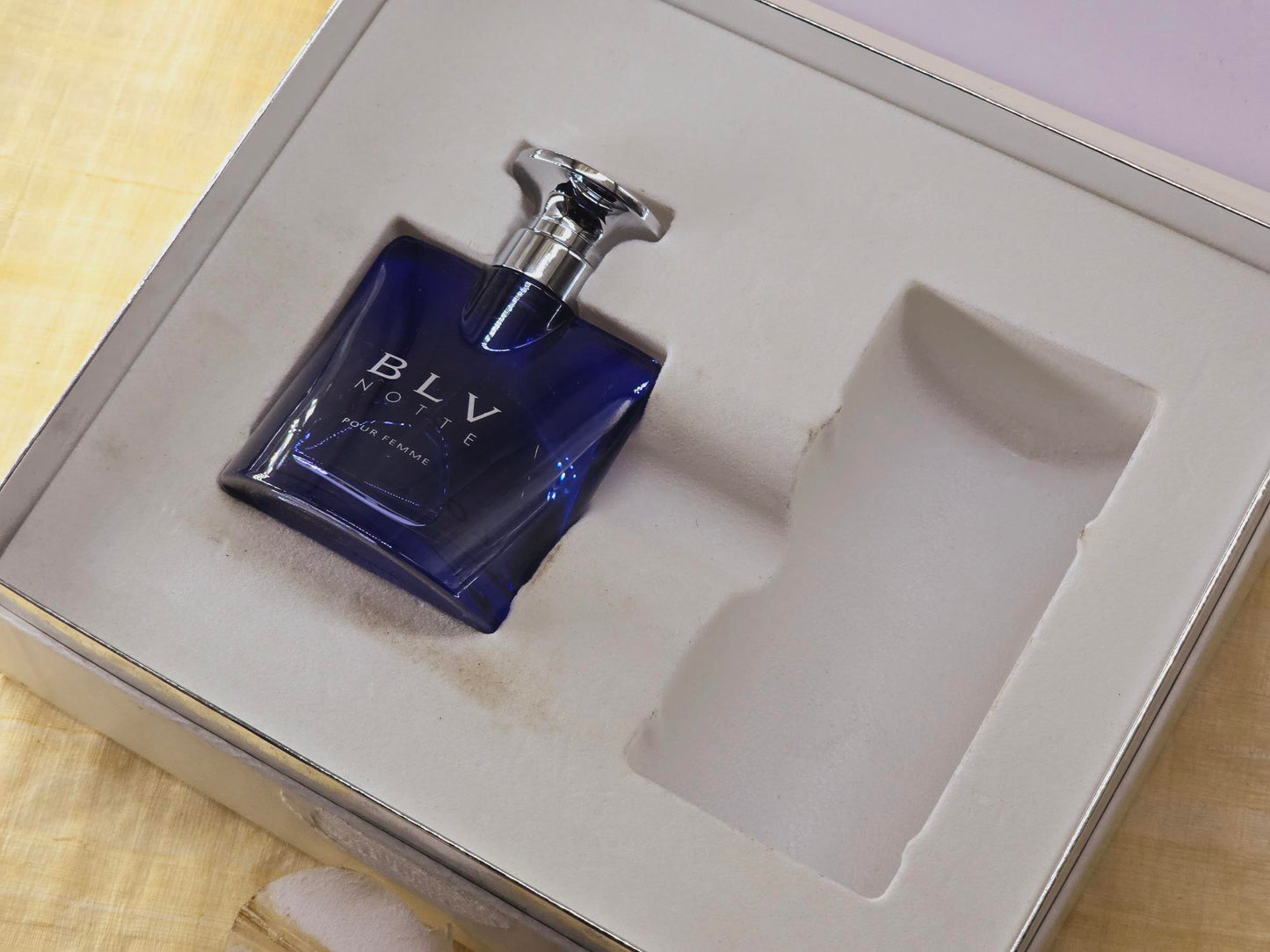 BLV Notte Pour Femme Bvlgari for women EDP Spray 75 ml 2.5 oz, Vintage, Rare, As Pics