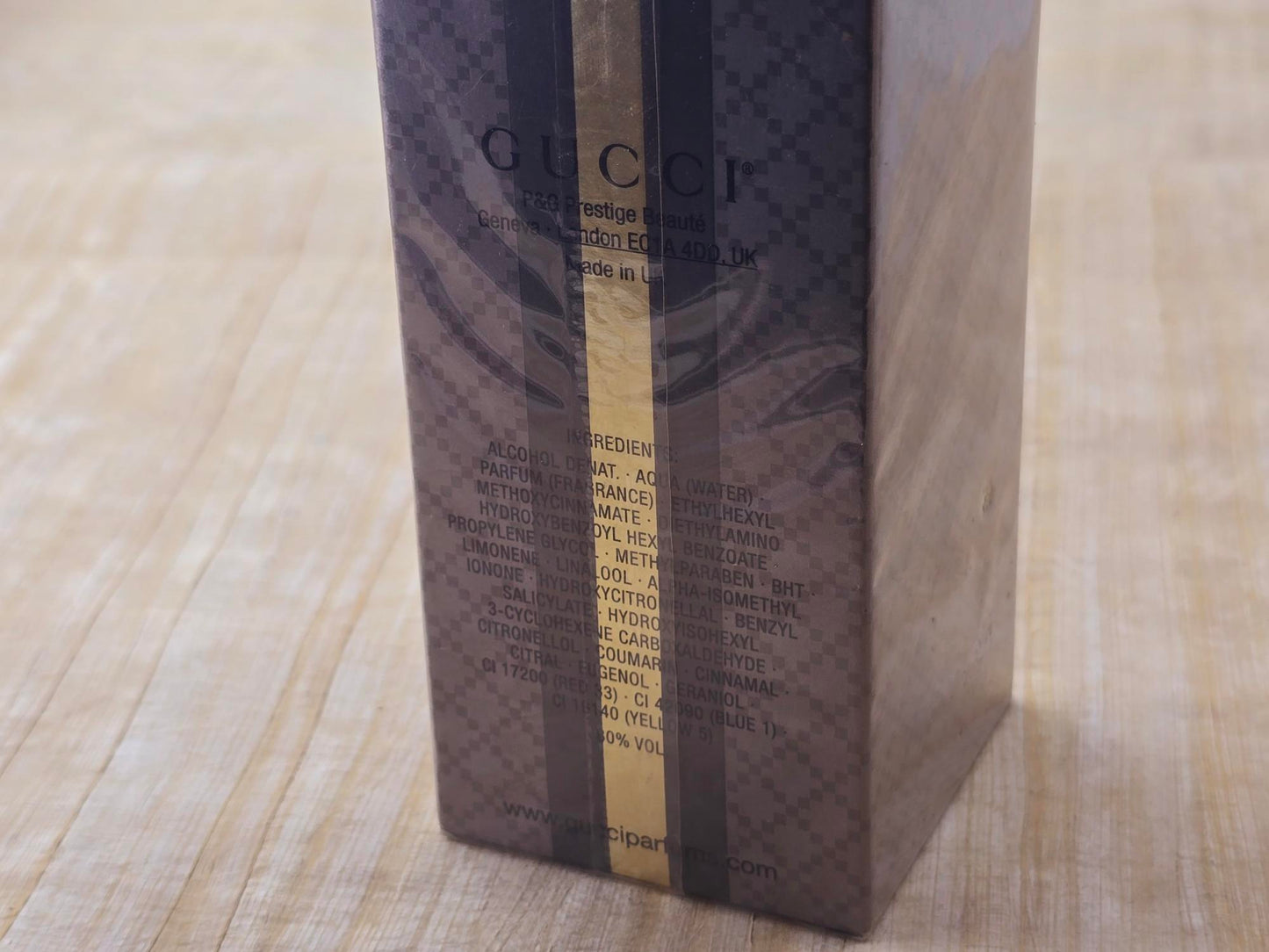 Made to Measure Gucci for men EDT Spray 90 ml 3 oz OR 50 ml 1.7 oz, Vintage, Rare, Sealed