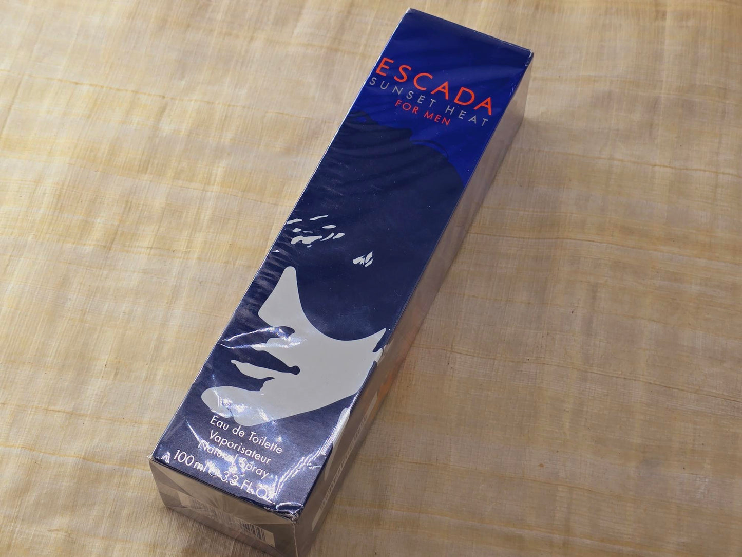 Sunset Heat for Men Escada EDT Spray 100 ml 3.4 oz Or 50 ml 1.7 oz, Vintage, Rare, Sealed
