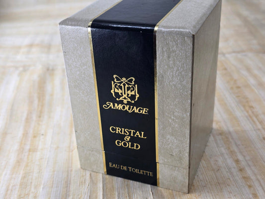 Cristal & Gold Woman Amouage for women EDP Spray 50 ml 1.7 oz, Vintage, Rare, As Pics