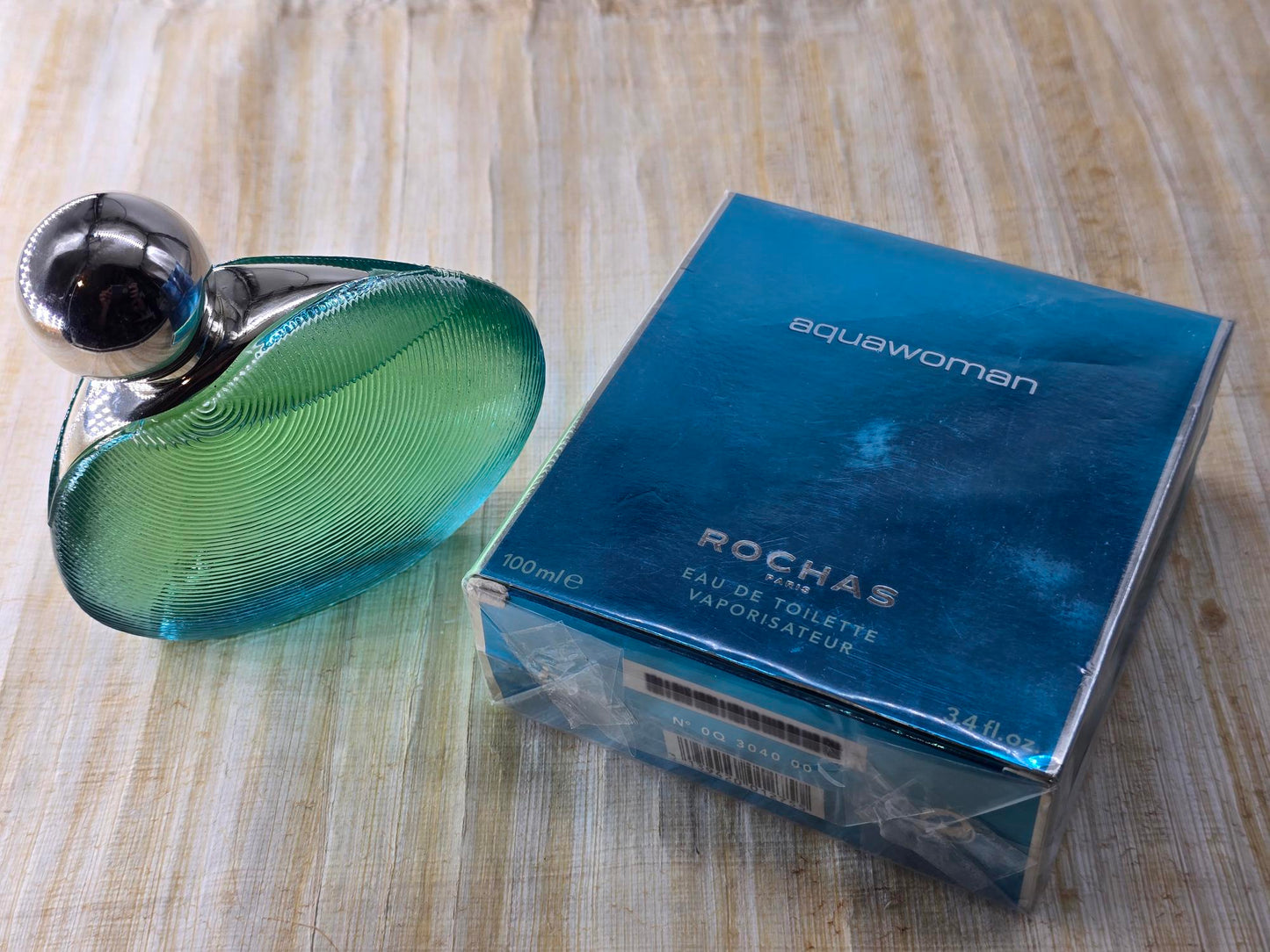 Aquawoman Rochas for women EDT Spray 100 ml 3.4 oz, Vintage, Rare