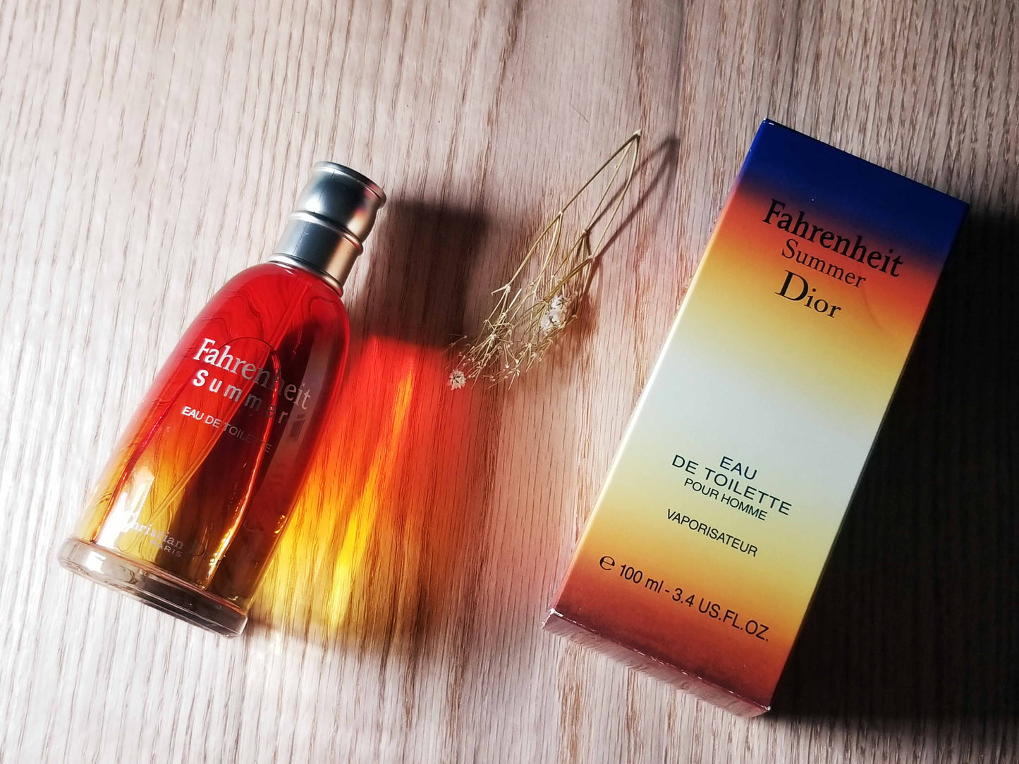 Fahrenheit Summer 2002 Dior for men EDT Spray 100 ml 3.4 oz, Rare, Vintage