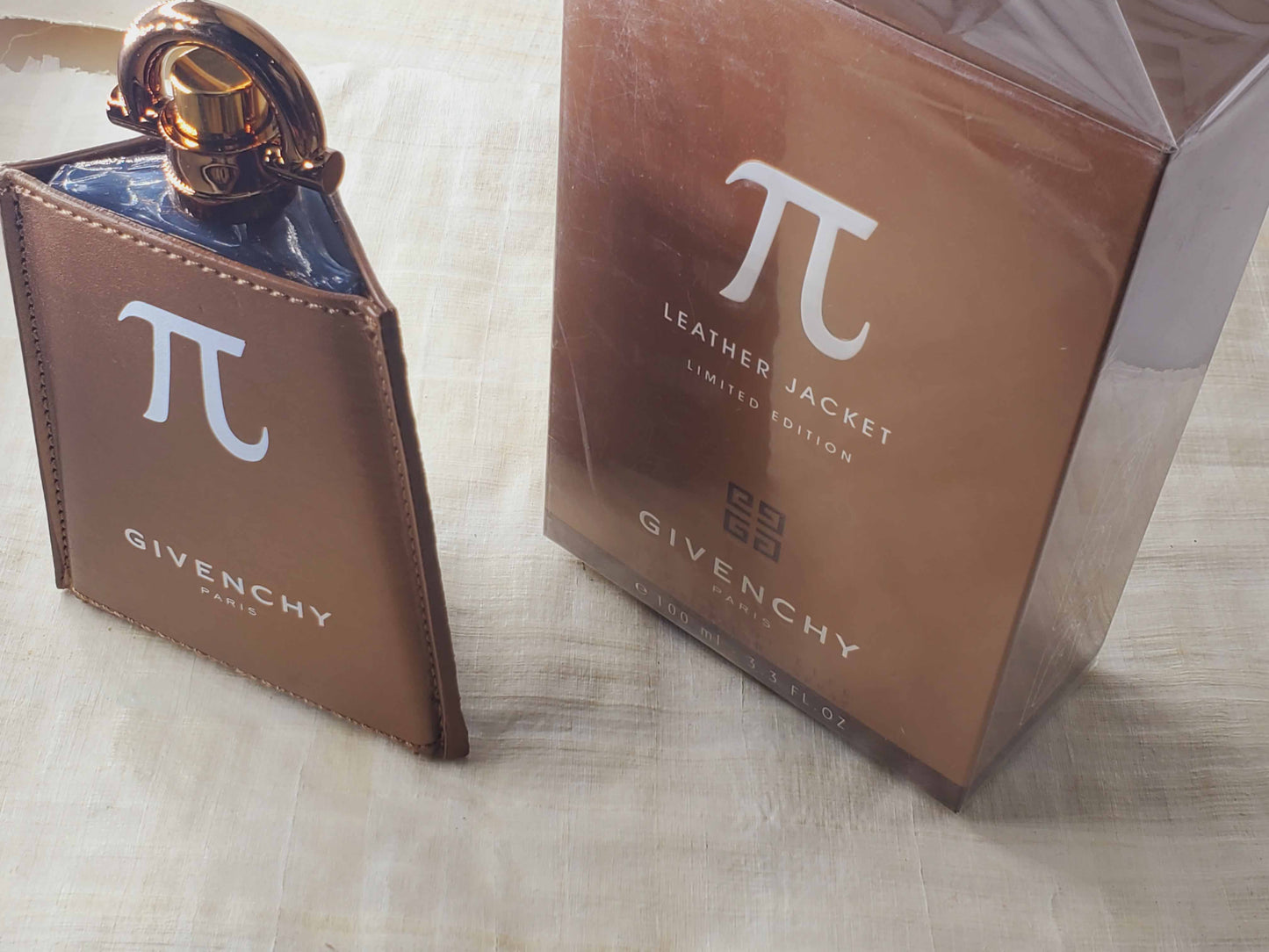 Pi Leather Jacket Givenchy for men EDT Spray 100 ml 3.4 oz, Vintage, Rare