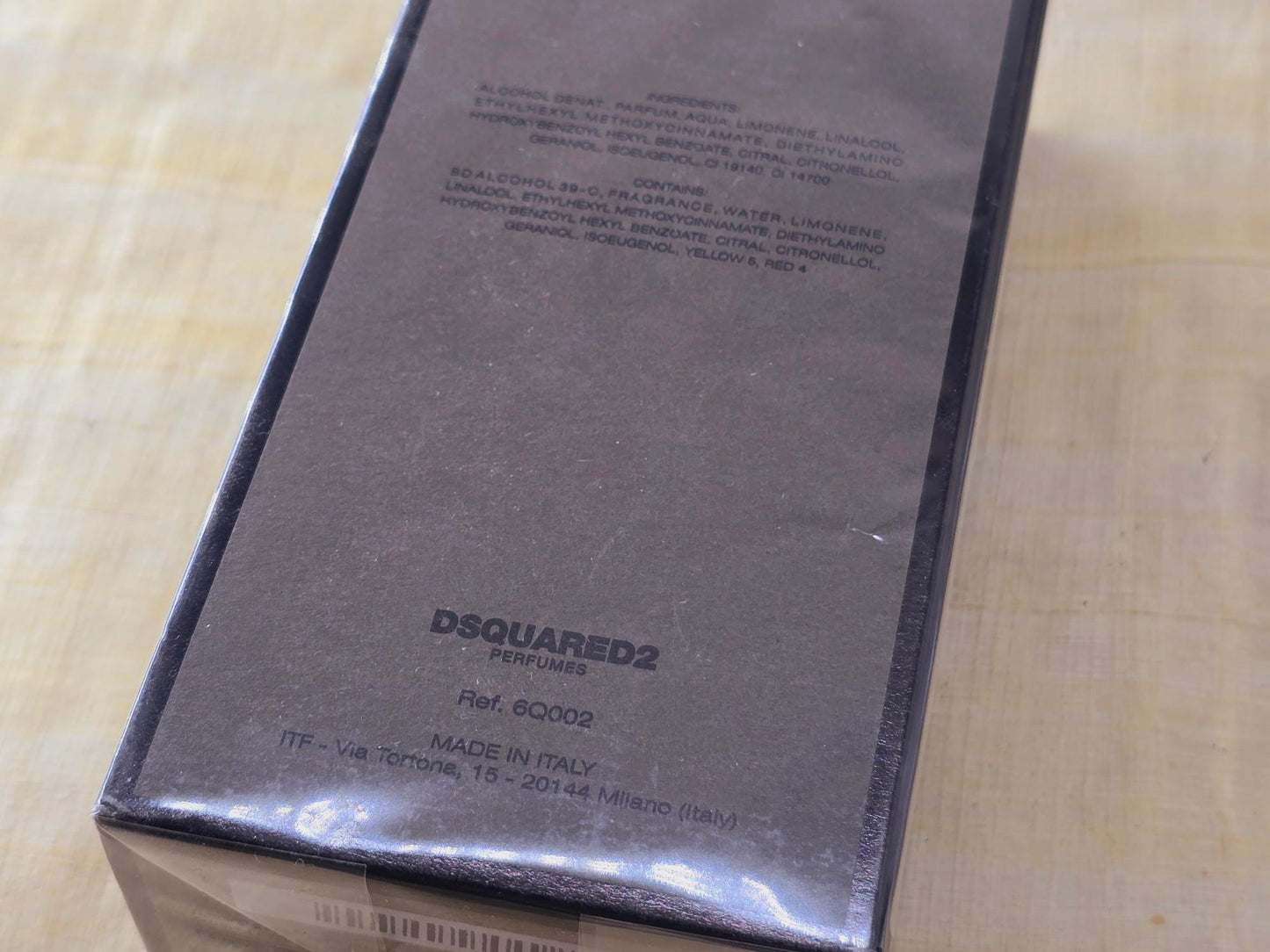 Wild DSQUARED² for men EDT Spray 100 ml 3.4 oz OR 50 ml 1.7 oz, Vintage, Rare, Sealed