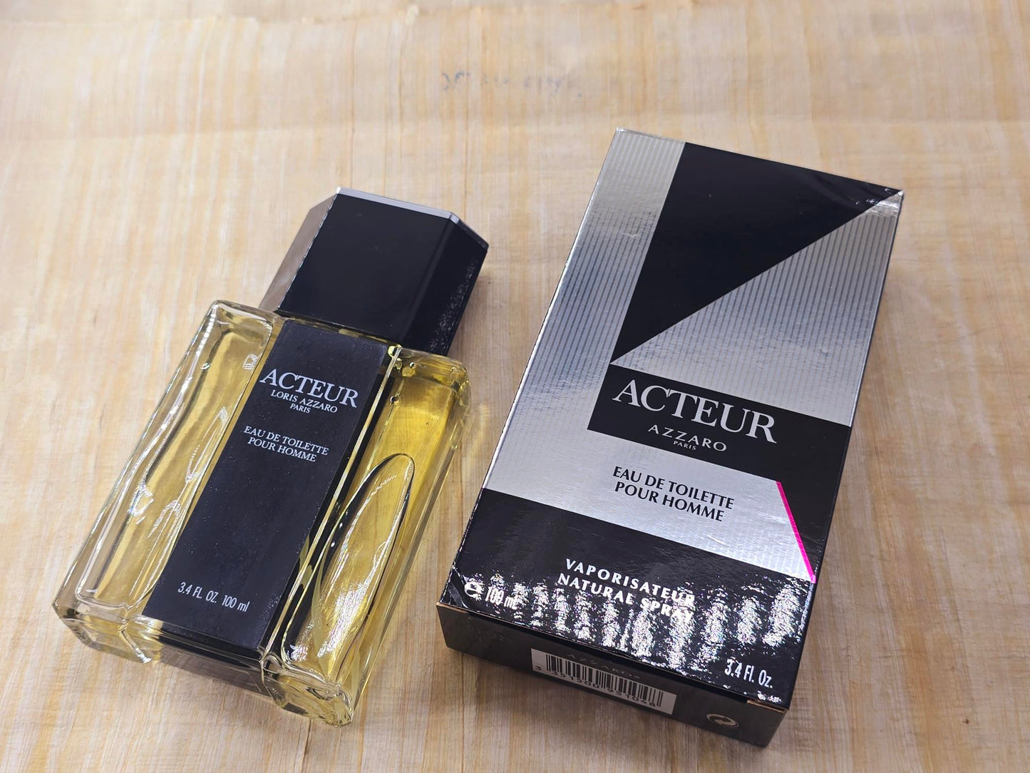 Acteur Azzaro for men EDT Spray 100 ml 3.4 oz, Rare, Vintage