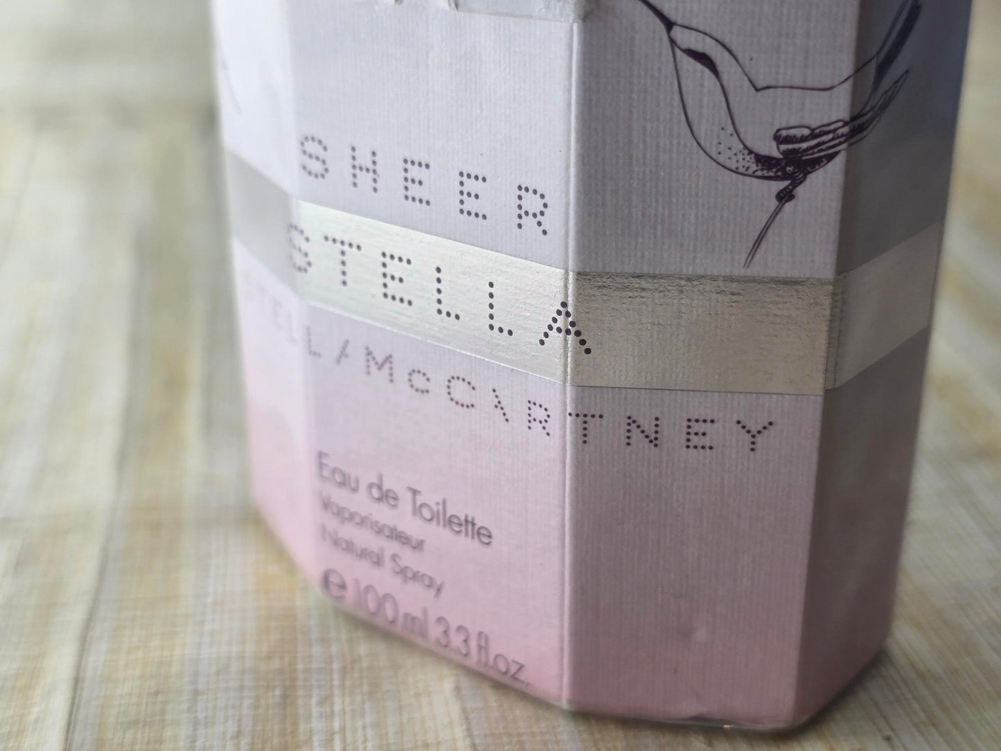 Sheer Stella 2006 Stella McCartney for women EDT Spray 100 ml 3.4 oz, Vintage, Rare, Sealed