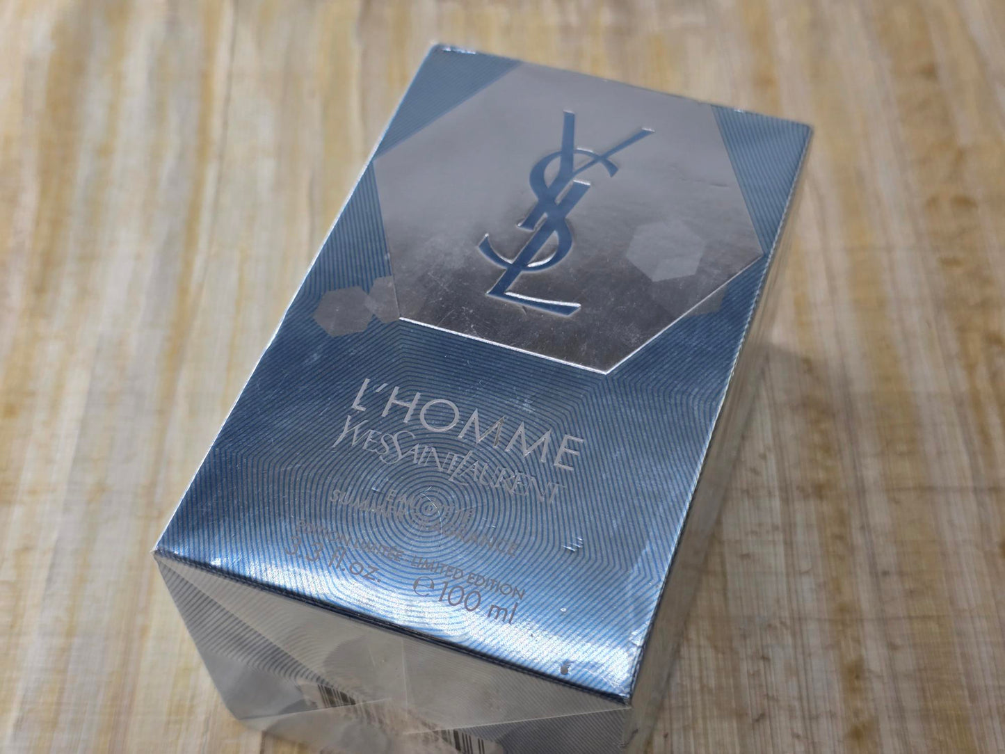 L'Homme Eau d'Ete Yves Saint Laurent for men EDT Spray 100 ml 3.4 oz, Vintage 2008, Rare, Sealed