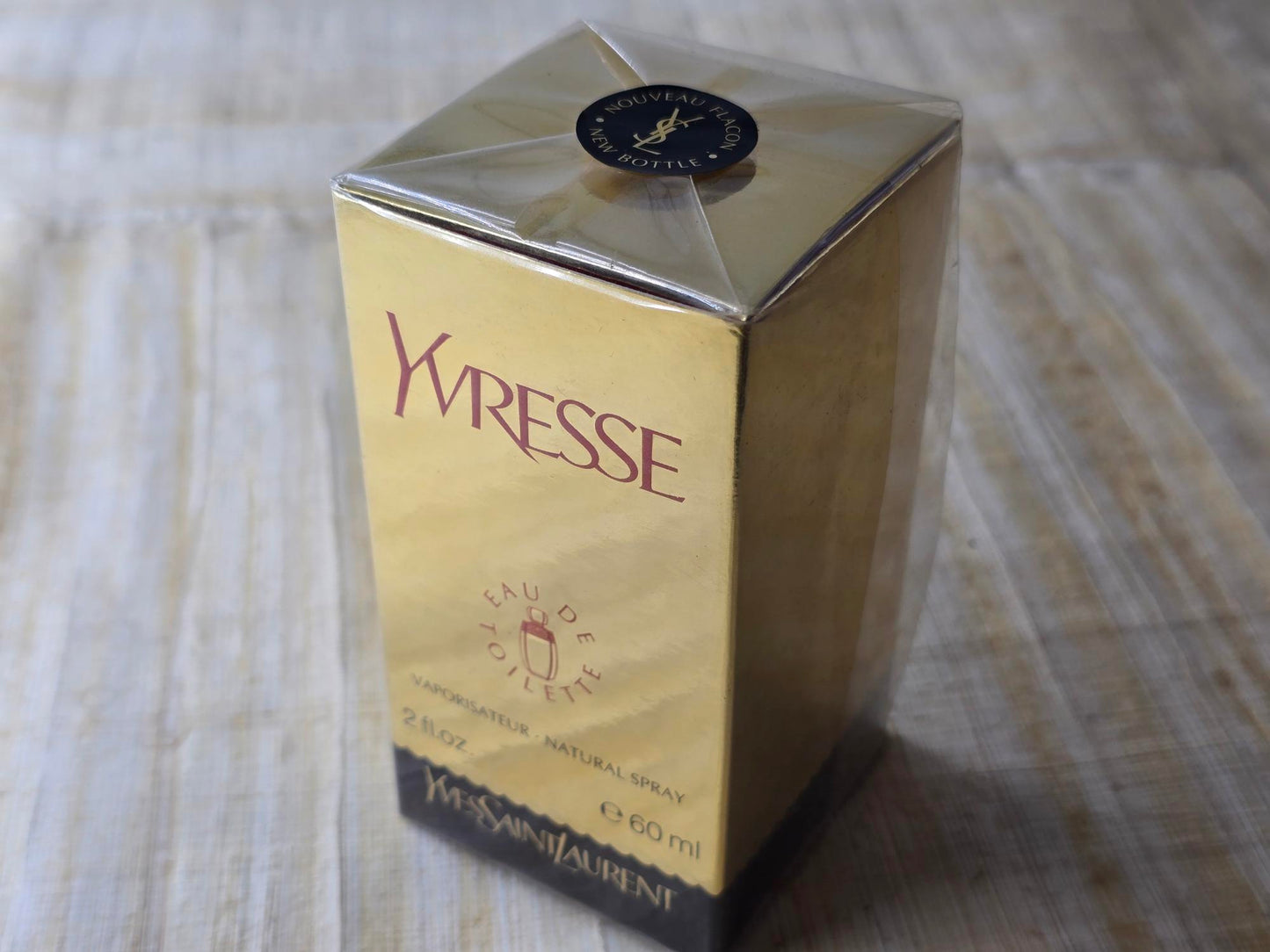 Yvresse (Champagne) Yves Saint Laurent for women EDT Spray 75 ml 2.5 oz - Rare, Vintage, Original Bottle Sealed