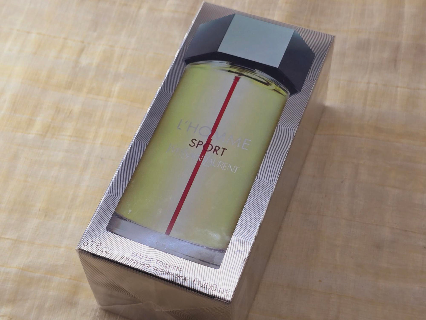 L'Homme Sport Batch 2014 Yves Saint Laurent for men EDT Spray 200 ml 6.8 oz, Vintage, Rare, Sealed