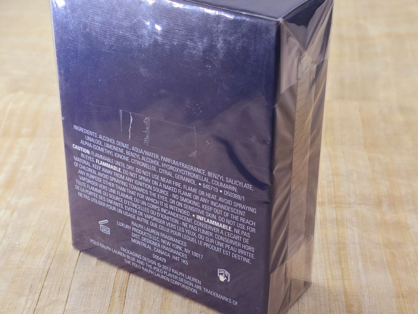 Polo Blue Sport Ralph Lauren for men EDT 125 ml 4.2 oz OR 75 ml 2.5 oz, Vintage, Rare, Sealed