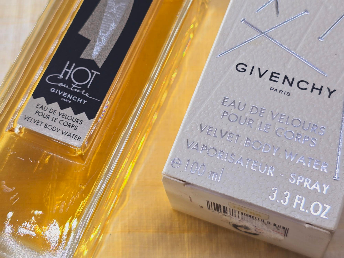 Hot Couture Collection No.1 Givenchy for women Velvet body Water Spray 100 ml 3.4 oz, Vintage, Rare