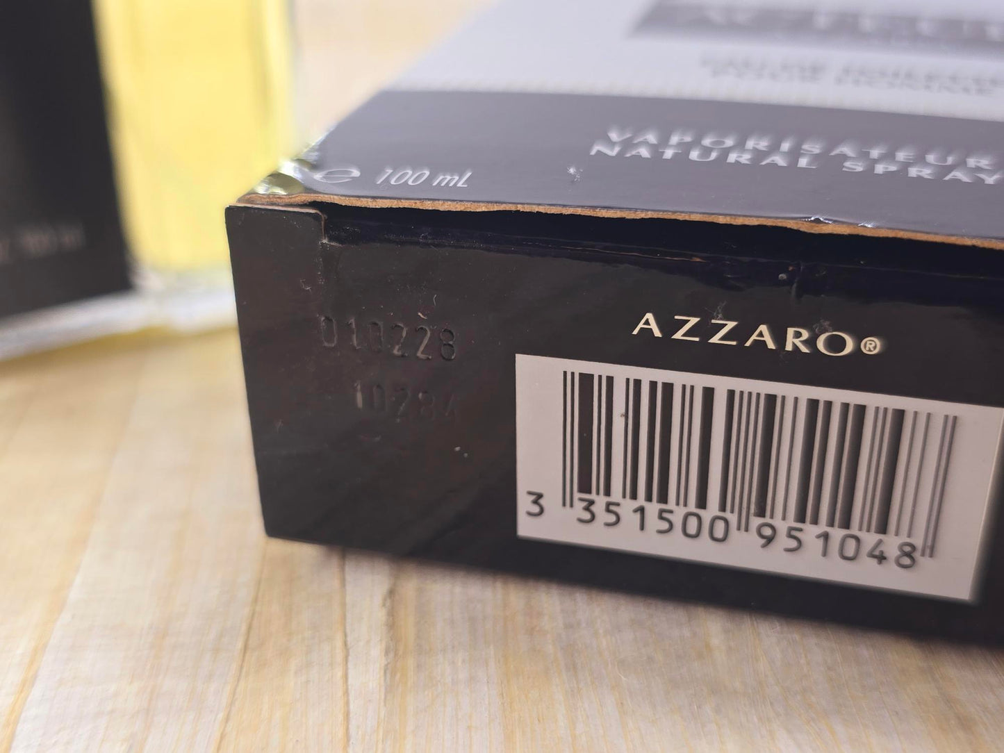 Acteur Azzaro for men EDT Spray 100 ml 3.4 oz, Rare, Vintage