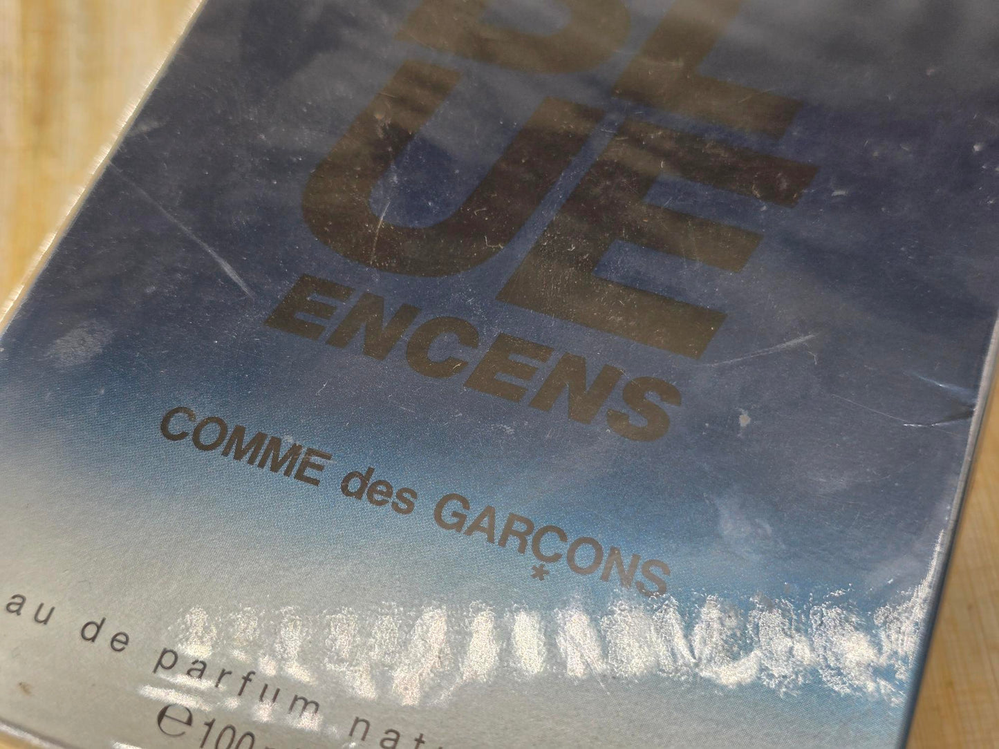 Blue Encens Comme des Garcons for Unisex EDP Spray 100 ml 3.4 oz, Vintage, Rare, Sealed