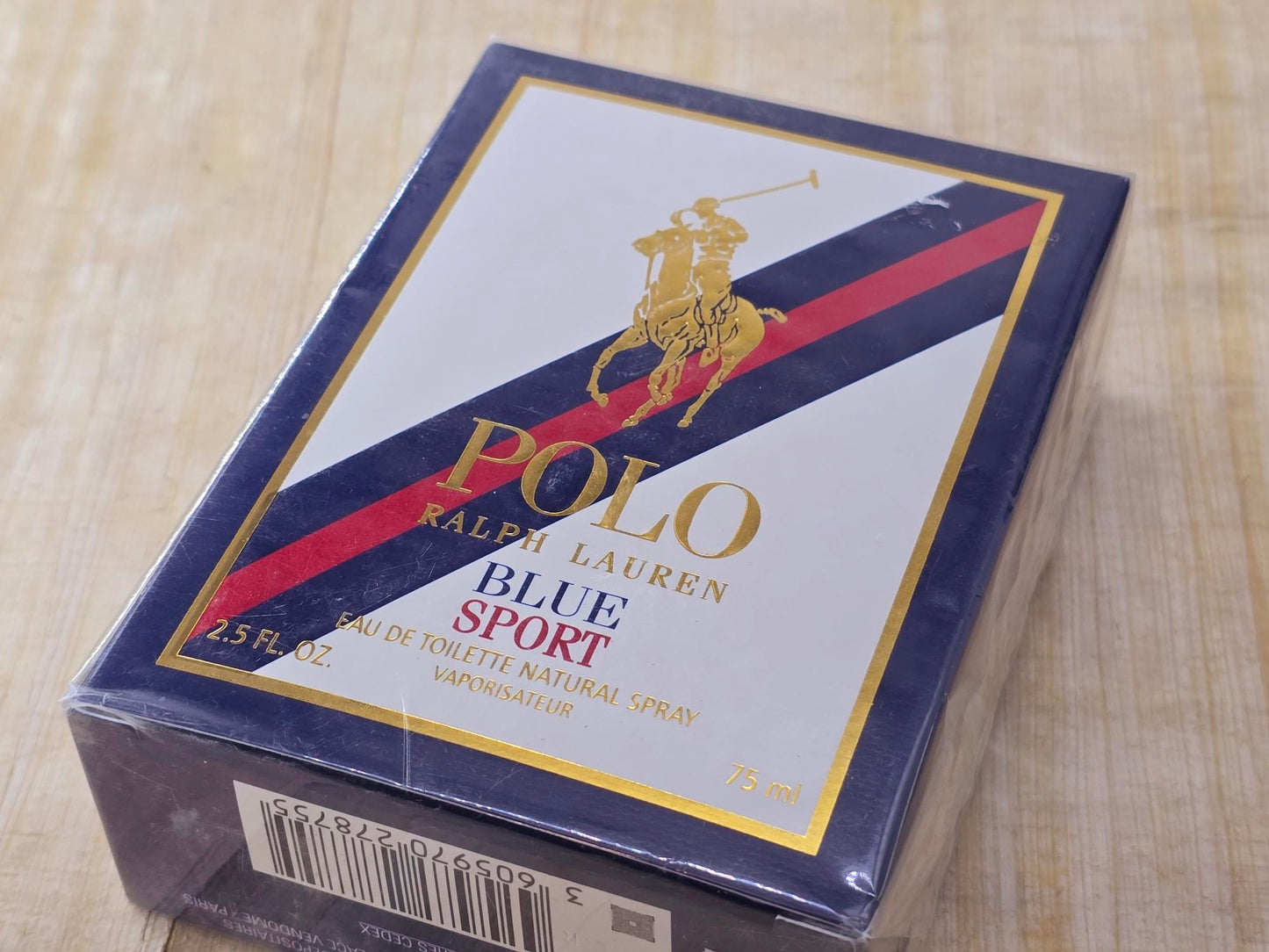 Polo Blue Sport Ralph Lauren for men EDT 125 ml 4.2 oz OR 75 ml 2.5 oz, Vintage, Rare, Sealed