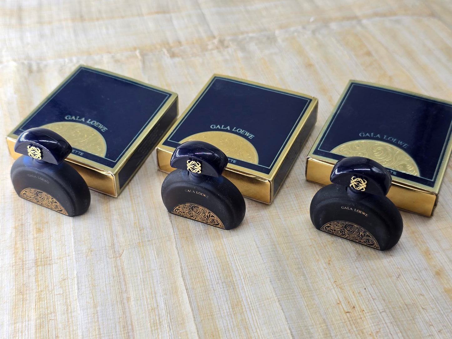 Gala Loewe for women EDT Miniature Splash 5 ml X 3, Vintage, Rare