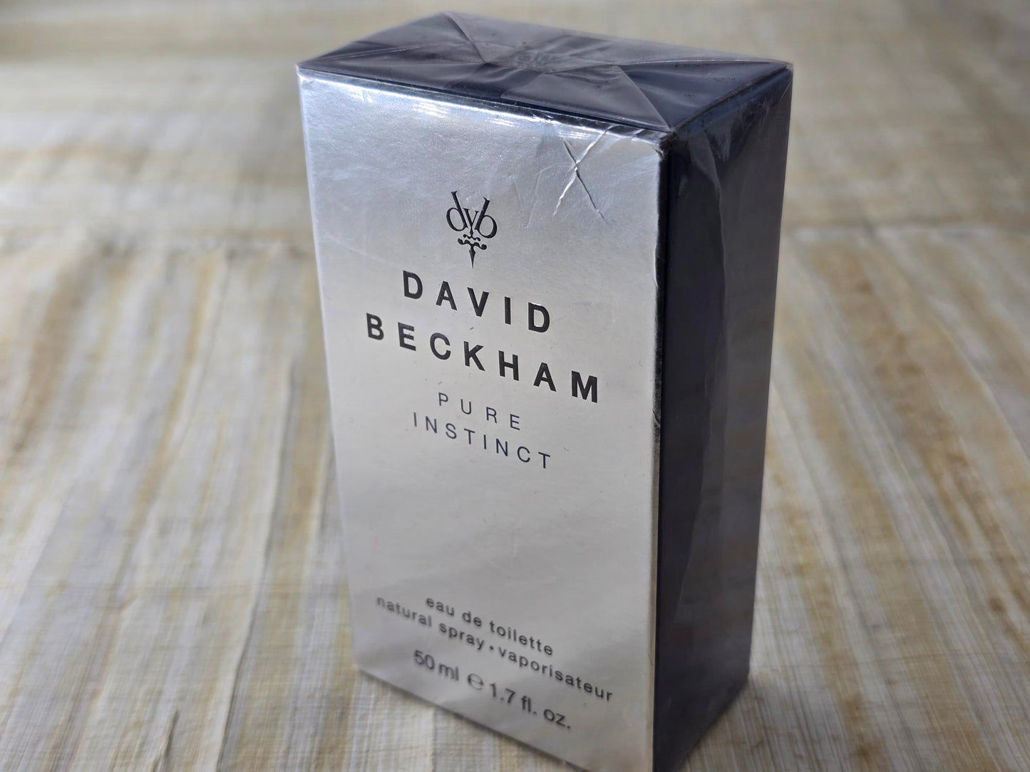 Pure Instinct David Beckham for men EDT Spray 50 ml 1.7 oz, Vintage, Rare, Sealed