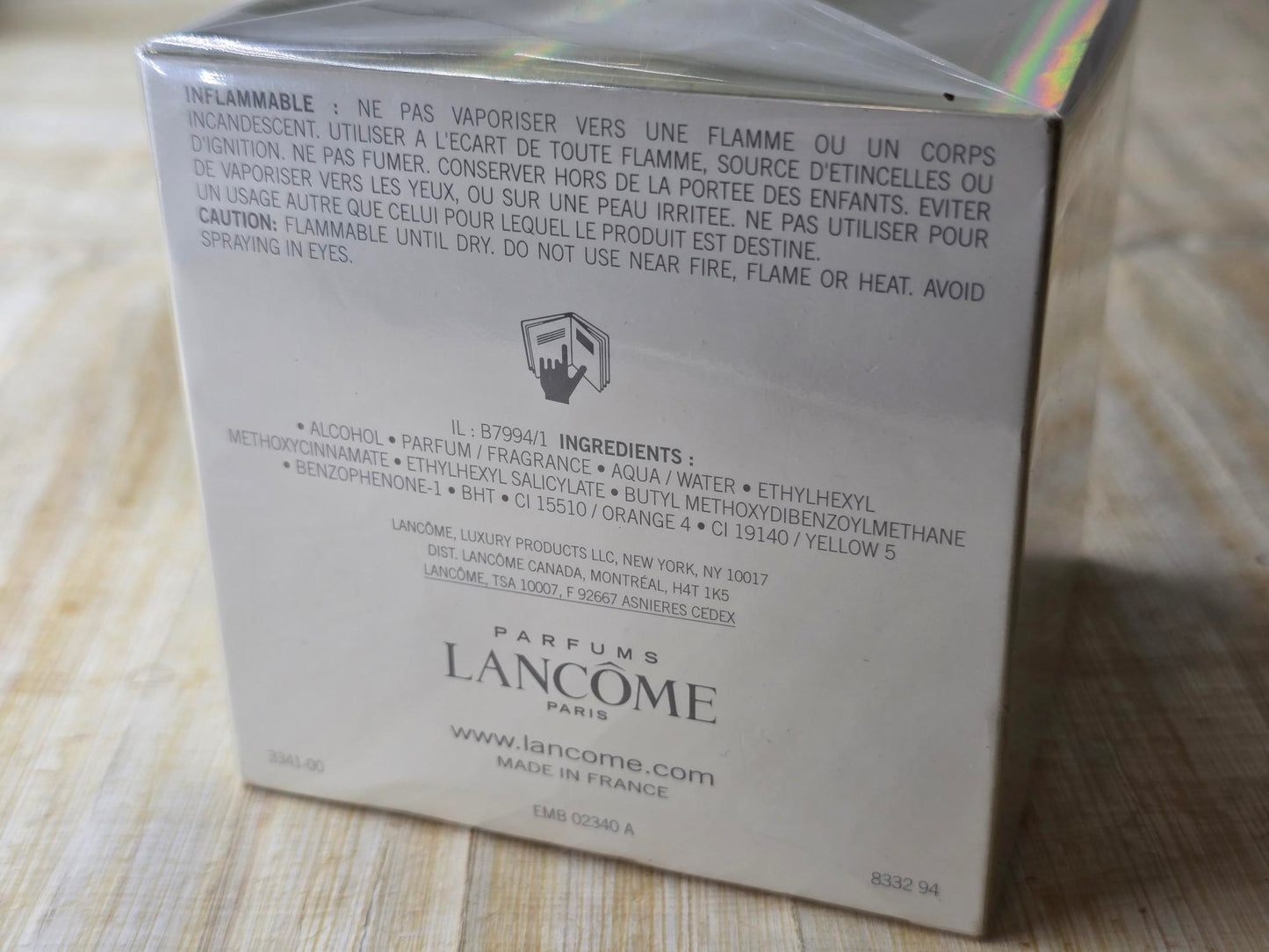 Attraction Lancôme for women EDP Spray 100 ml 3.4 oz - Rare, Vintage, Original Bottle Sealed