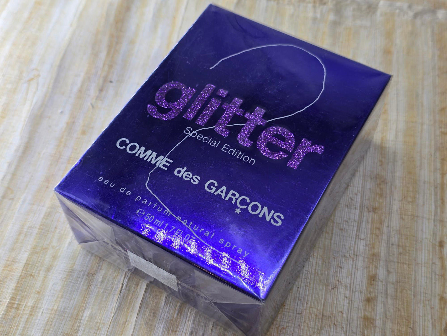 Glitter Comme des Garcons Unisex EDP Spray 50 ml 1.7 oz, Rare, Vintage, Sealed