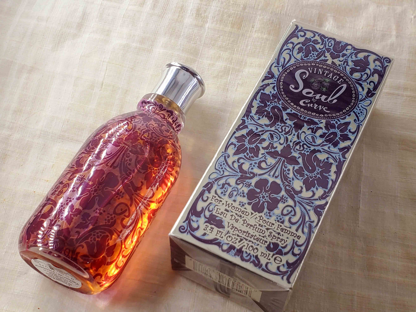Curve Soul Vintage Liz Claiborne for women EDP Spray 100 ml 3.4 oz, Vintage, Rare, Sealed