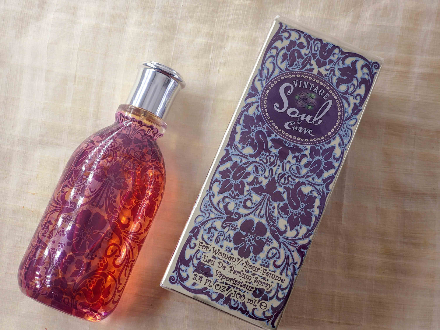 Curve Soul Vintage Liz Claiborne for women EDP Spray 100 ml 3.4 oz, Vintage, Rare, Sealed