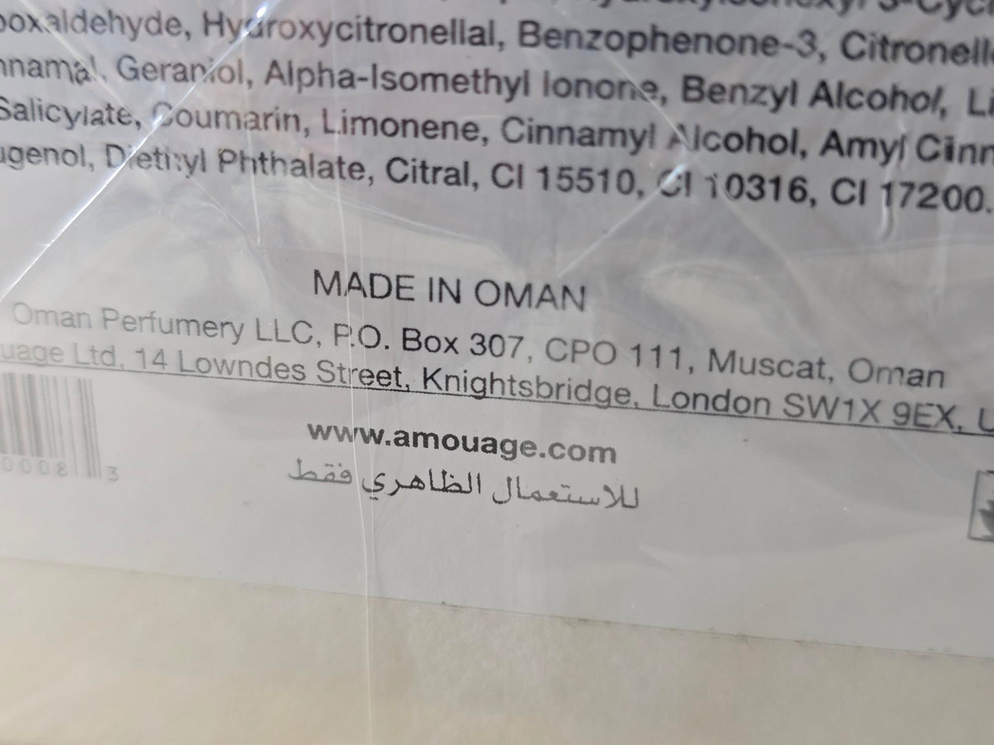Dia Woman Amouage for women EDP Spray 100 ml 3.4 oz, Rare, Vintage Oman, Sealed