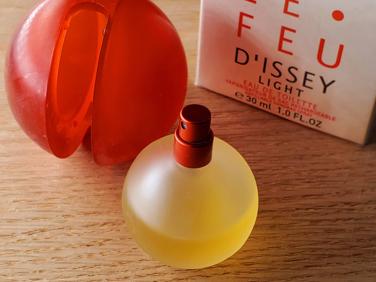 Le Feu D'Issey Light By Issey Miyake For Women EDT Spray 50 ml 1.7 oz Or 30 ml 1 oz, Vintage, Rare