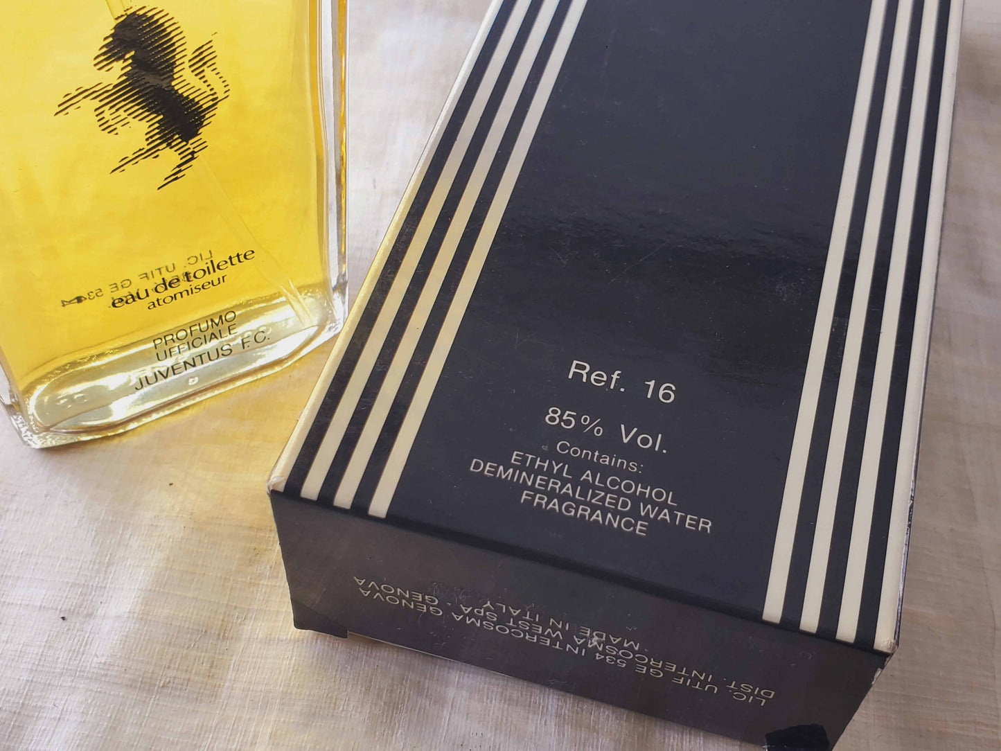Ju** Juventus for men EDT Spray 100 ml 3.4 oz, Vintage, Rare