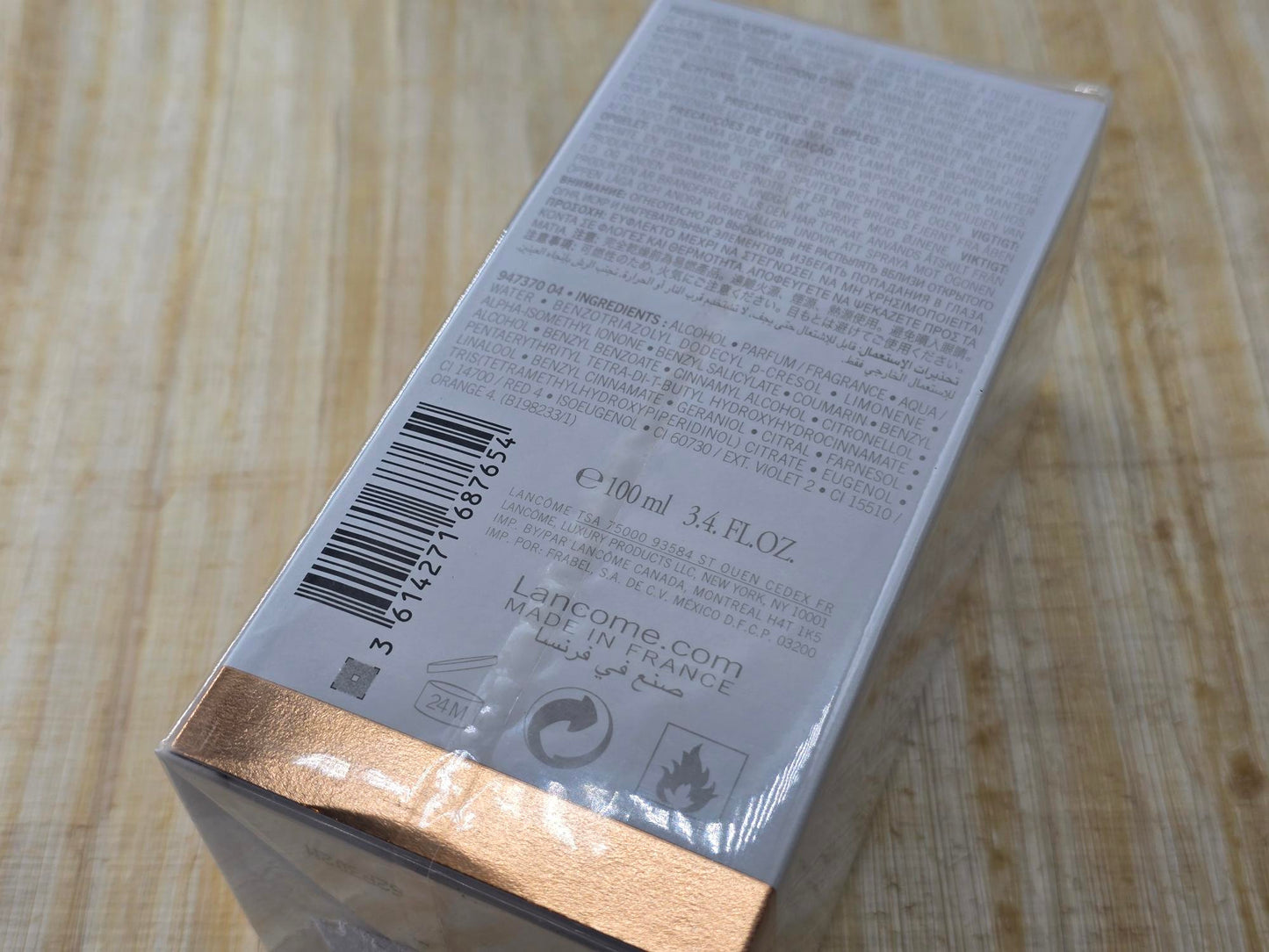 Rôses Berberanza Lancôme for women and men EDP Spray 100 ml 3.4 oz, Vintage, Rare, Sealed