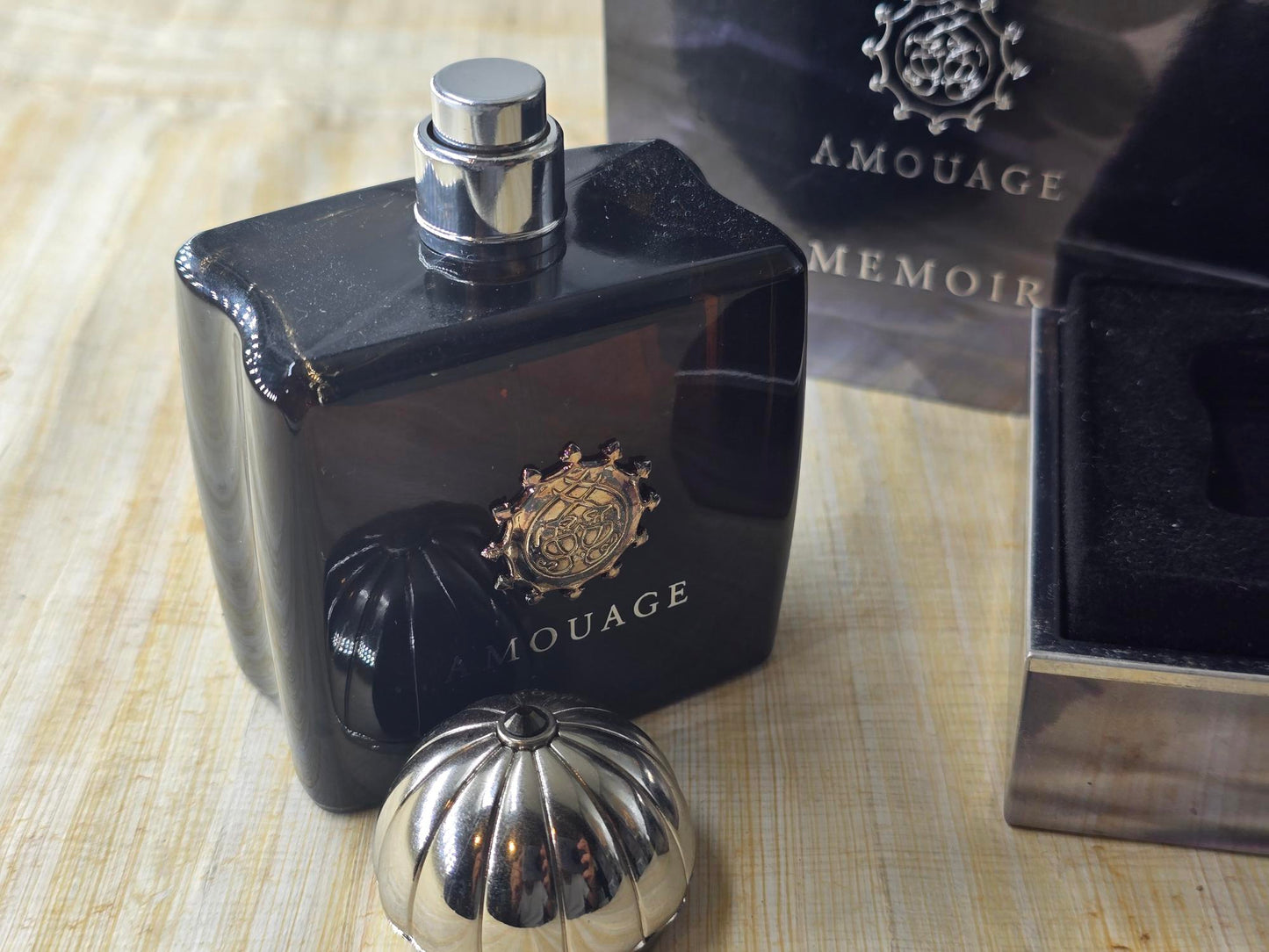 Memoir Woman Amouage for women EDP Spray 100 ml 3.4 oz – Rare, Old Vintage Oman Non Mag Cap, Original Bottle As Pics