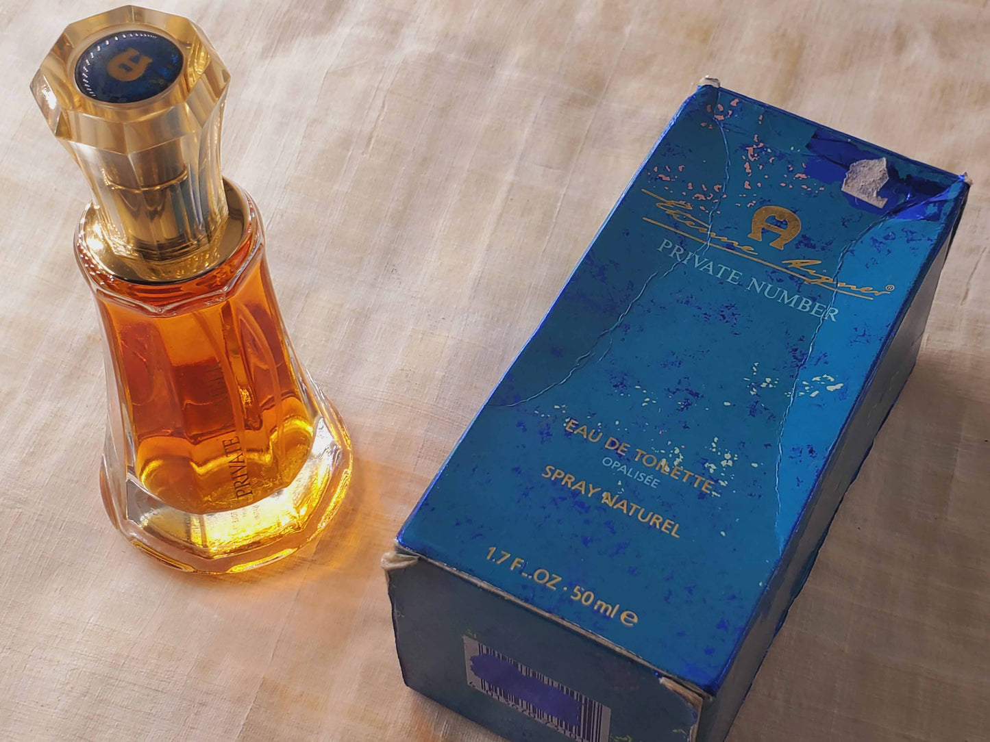 Private Number Opalisée Etienne Aigner for women EDT Spray 50 ml 1.7 oz, Rare, Vintage